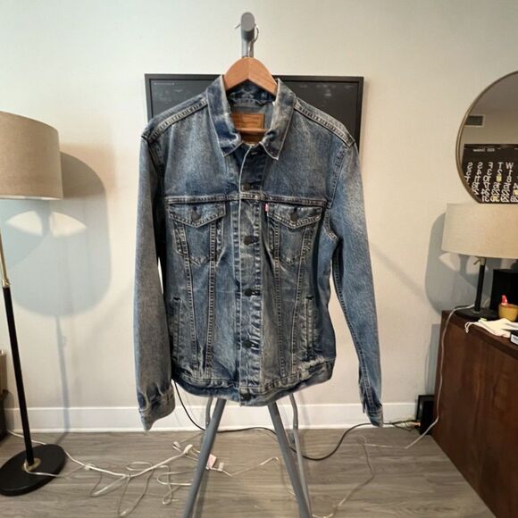 Levi's Premium - Denim Trucker Jacket - Danico Blue - Picture 1 of 7
